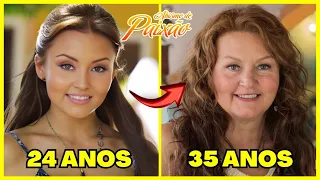 NOVELA ABISMO DE PAIXÃO ANTES E DEPOIS 2024