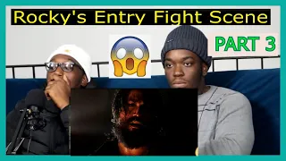 KGF Chapter 1 I Rocky’s Entry Fight Scene l FULL Movie Reaction I Episode 3 I A.I.R