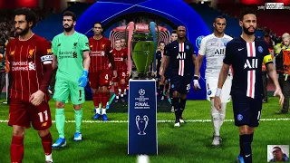 PES 2020 | PSG vs Liverpool FC | Final UEFA Champions League UCL | Mo Salah vs Neymar | Gameplay PC