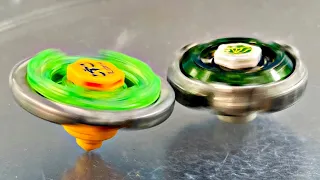 Beyblade (Flame Libra vs Fang Leone) will the under dog clutch up?