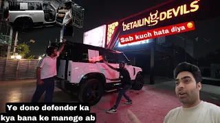 Finally apni defender pe modification ka kaam start ho gaya  || Ajju0008