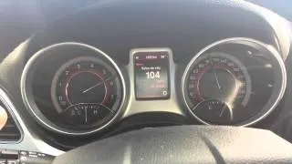 Dodge Journey R/T 2013 0-100km/h