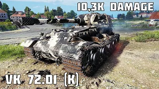 VK 72.01 (K) • 10,3K DAMAGE 4 KILLS • World of Tanks