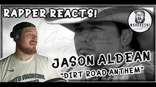 Jason Aldean - Dirt Road Anthem | RAPPER'S FIRST REACTION!