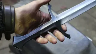 forging two knightly daggers, the complete movie.