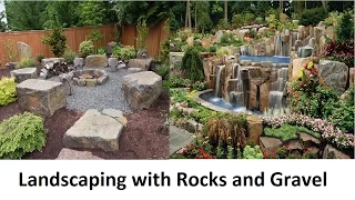 Awesome Landscaping with Rocks and Gravel