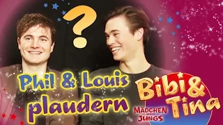 Bibi & Tina - MÄDCHEN GEGEN JUNGS - Interview mit Phil und Louis