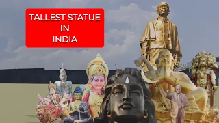 11 Tallest Statues in India 2023 | 3d Video Comparison