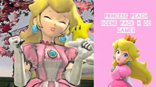 Princess Peach Scene Pack + CC | clips for edits | free to use