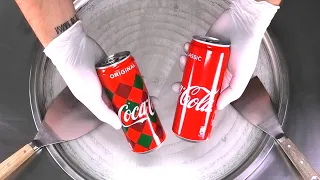 Coca-Cola Ice Cream Rolls | most oddly satisfying Coca Cola Coke Food ASMR Video rolled Ice Cream