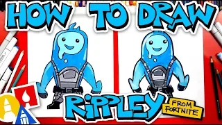 How To Draw Rippley From Fortnite