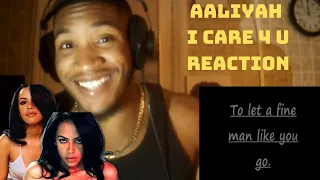 BABY GIRL SNAPPED ON THIS ! | Aaliyah - I Care 4 U | REACTION |