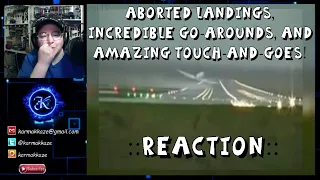 Aborted Landings Incredible Go Arounds And Amazing Touch And Goes ::REACTION::