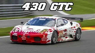 Ferrari F430 GTC with backfire (Spa 2017)