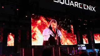 Final Fantasy VII Rebirth at the TGS 2023: Sephiroth in Flames Scene