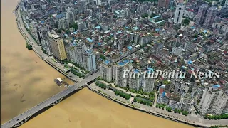 Earthpedia News | China Flood 2020 News Update | China Floods China Three dam update River Flood