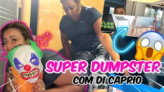 SUPER DUMSPTER COM DI CAPRIO | ESCONTRAMOS MUITA COISA