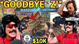 DrDisrespect Replaces Zlaner with Warzone PRO & Gets a RECORD WIN in $10K Warzone Tournament!