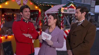 Tinsel Trivia with Kevin McGarry Erin Krakow & Chris McNally When Calls The Heart Home for Christmas