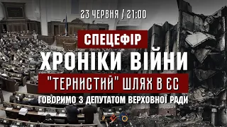 "Тернистий" шлях у Європейський Союз. Народний депутат Віктор М'ялик І ХРОНІКИ ВІЙНИ І 23.06.2022