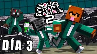 EL DÍA MÁS SANGRIENTO DE TODOS | SQUID CRAFT GAMES 2 (DIA 3)