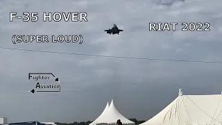 F-35 Hovering at RIAT 2022 - [4K]