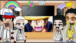 //past marine admirals react to luffy|| joyboy!