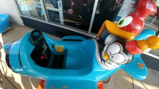 Woody Woodpecker Aeroplane Coin-Operated Ride (Better Version)