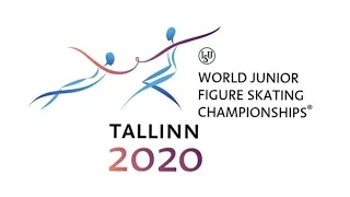 Junior World Championships 2020.Third practice day.Maiia Khromykh.Free skating.Fancam