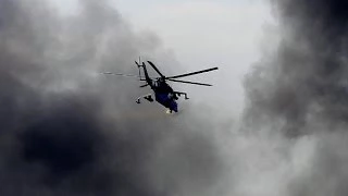 Срочно смотреть как был сбит   вертолет MИ 24 под Славянск !!!