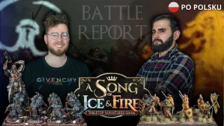 [PL] A Song of Ice & Fire Battle Report - Lannister vs Free Folk | Warband TV