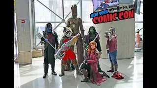 New York Comic Con 2017, cosplay and comics at NYCC