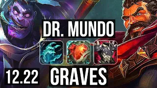 DR. MUNDO vs GRAVES (TOP) | 900+ games, 6/3/14 | EUW Master | 12.22