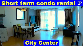 Short term City center condo rental in Pattaya Thailand