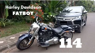 AKHIRNYA REVIEW HARLEY | Review Harley Davidson FatBoy 114 Indonesia