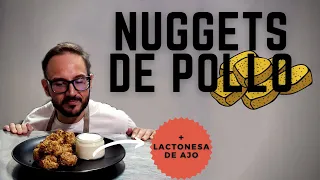 NUGGETS DE POLLO + LACTONESA DE AJO + TIPS DE SEGURIDAD E HIGIENE.