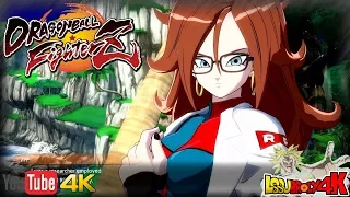 Dragon Ball FighterZ - Android 21 in-game Trailer | 4K ULTRA HD