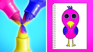 ¡Mi profesor es el pájaro OPILA! || ¡Escuela y cambio de imagen de 123GO! CHALLENGE