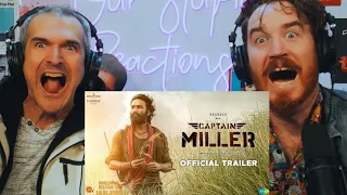 CAPTAIN MILLER - Official Trailer | Dhanush | Arun Matheswaran  REACTION!!!