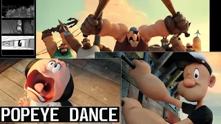 POPEYE l EPIC Funny Dance #shorts #POPEYE #SonyPictures #Dance #GenndyTartakovsky