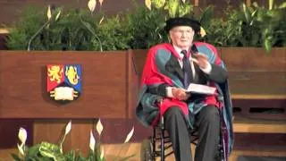 Professor John Hick speech at degree congregation