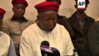 Firebrand politician Julius Malema rejoins the political fray by launching a new party