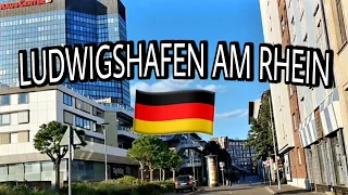 LUDWIGSHAFEN DRIVING TOUR 2021  🇩🇪 GERMANY || 4K Video Tour Of Ludwigshafen Am Rhein