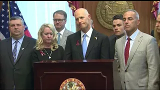 WATCH: FL Gov. Scott signs legislation regarding guns