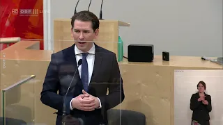 005 Sebastian Kurz (Bundeskanzler/ÖVP) - Nationalratssitzung vom 24.03.2021 um 0905 Uhr