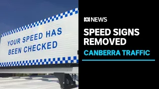 Why Canberra's mobile speed vans won't display speed limit signs anymore | ABC News