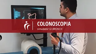 Colonoscopia - Demonstração de Procedimento em Simulador de Realidade Virtual