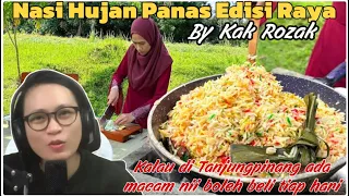 NASI HUJAN PANAS EDISI RAYA @ROZEKTV || Kalau Di Tanjungpinang Ada Nasi Macam Nii Mesti Mantap🤤😍