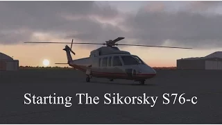 How To Start the Sikorsky S76-c  XPLANE 11