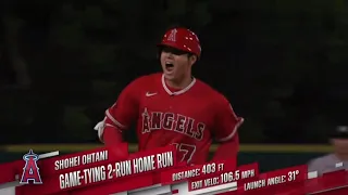 SHOHEI OHTANI BLASTS HIS 35TH HOME RUN OUT OF ANGEL STADIUM 🤯‼️